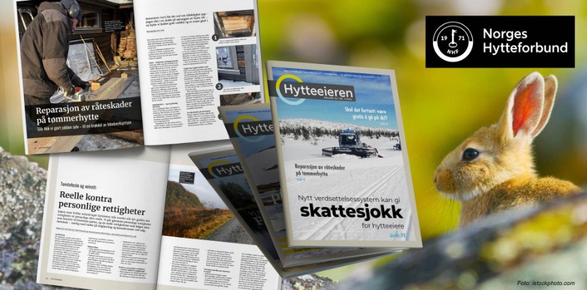 Nyhetsbrev fra Norges hytteforbund - mars 2026